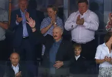 ЧМ-2014: За финалом в компании президентов наблюдала матч и Дарья Домрачева