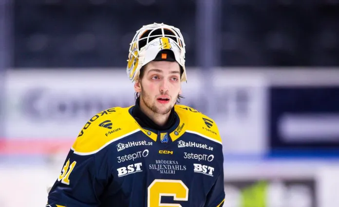 Никита Толопило провел 15-й поединок в Hockey Allsvenskan
