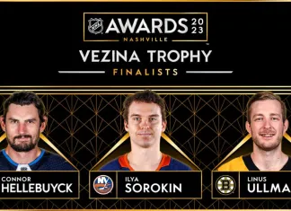 НХЛ назвала претендентов на награду «Везина Трофи»