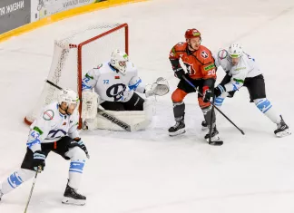 Голкипер минского «Динамо» отразил 48 из 50 бросков в своем дебютном матче в Betera-Экстралиге
