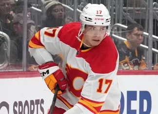 Шарангович — единственный хоккеист в «Калгари», который в нынешнем сезоне НХЛ забрасывал в серии буллитов