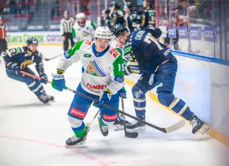 Белорусский форвард набрал 5 очков 5 матчах Зеленого дерби в текущем сезоне КХЛ