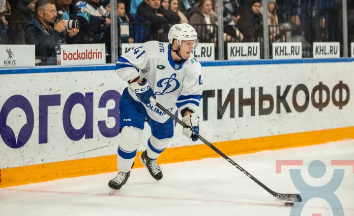 Белорусский защитник «Динамо» рассказал о своем самом болезненном броске в КХЛ