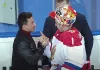 Видео: Хоккеисты России U18 отказались от наград после поражения от Беларуси U20 в Кубке Будущего