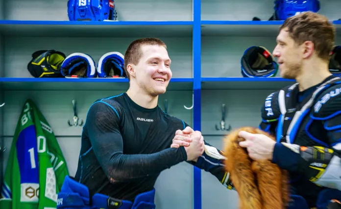 Дроздов – первый хоккеист сборной Беларуси с ноября 2022 года, отметившийся хет-триком в матче КХЛ
