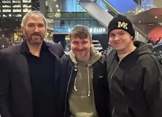 Михаил Грабовский в Торонто встретился с Александром Овечкиным