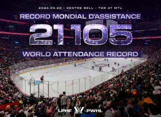 Установлен новый рекорд посещаемости женского хоккея