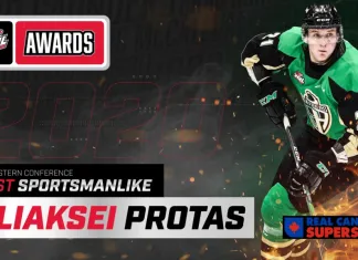 Алексей Протас получил приз в WHL