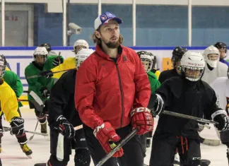 Известный хоккеист провел мастер-класс для воспитанников «Гомеля»
