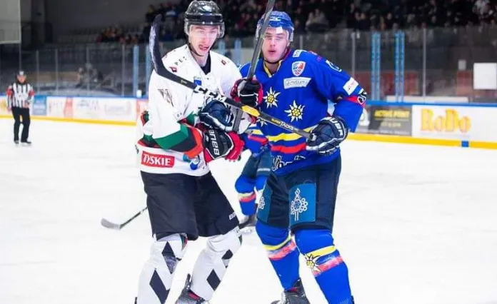 Белорусские хоккеисты отметились результативной игрой в матче «СТС» - «Заглембе»