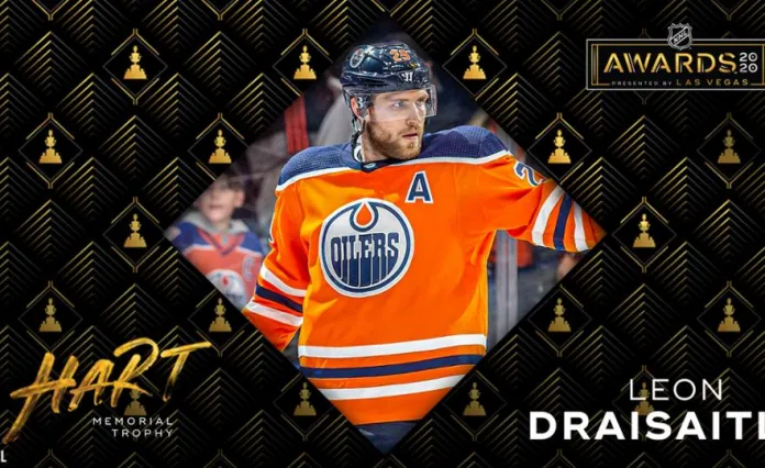 Немецкий хоккеист получил два самых престижных приза в НХЛ по итогам сезона-2019/2020