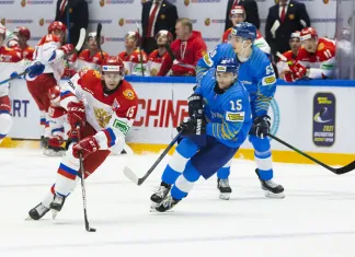 Олимпийская сборная России в овертайме одолела вторую сборную Казахстана
