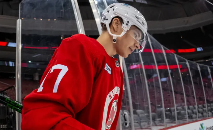 Егор Шарангович на минорной ноте завершил сезон в НХЛ