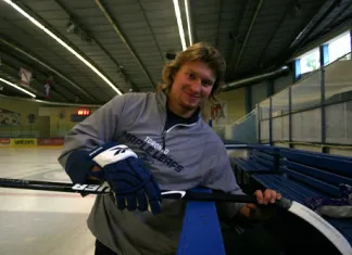 НХЛ: Михаил Грабовский тренируется в третьем звене