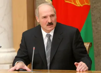 Александр Лукашенко: Никак не могу понять, что будут символизировать рога зубра-талисмана ЧМ-2014?
