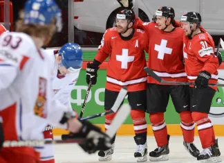 ЧМ-2013: Сборная Швейцарии выиграла у третьей подряд ТОП-сборной, на сей раз повержены чехи