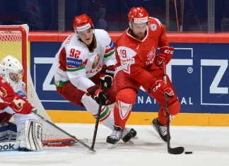 ЧМ-2013: Роман Граборенко признан лучшим игроком у сборной Беларуси в матче против Дании