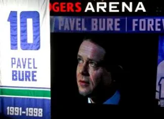 НХЛ: «Ванкувер» официально вывел номер Буре из обращения