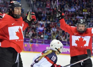 Канадские хоккеистки четвертый раз подряд выиграли олимпийское золото