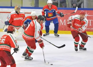 Хоккейная команда Президента Беларуси обыграла дружину Гродненской области в первом матче финала