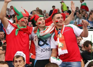 Средняя посещаемость игр белорусской сборной на ЧМ превысила 14 тыс.зрителей