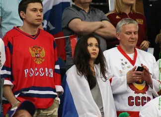 Болельщики сборной России уже видят свою команду в финале чемпионата мира по хоккею-2014