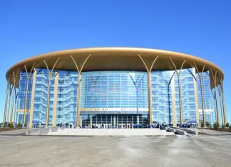 КХЛ: Президент Казахстана принял новую вместительную арену «Барыса»