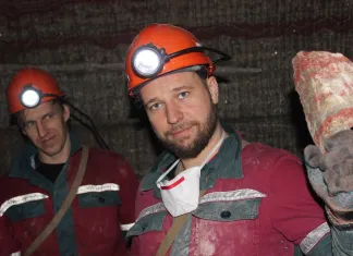 Ярослав Чуприс: Команда увидела каким трудом и потом достается шахтерам их хлеб