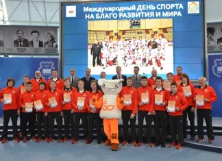 В НОКе наградили юношескую сборную Беларуси