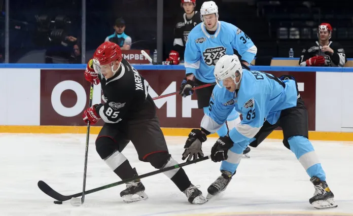 Белорусская команда «Персей» добыла очередную победу на турнире КХЛ «3 на 3»