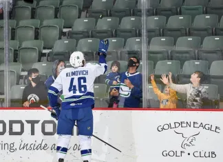 Журналист The Hockey Writers не видит Климовича в первом матче сезона «Ванкувера»