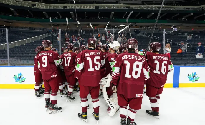 Латвия впервые в истории вышла в плей-офф МЧМ