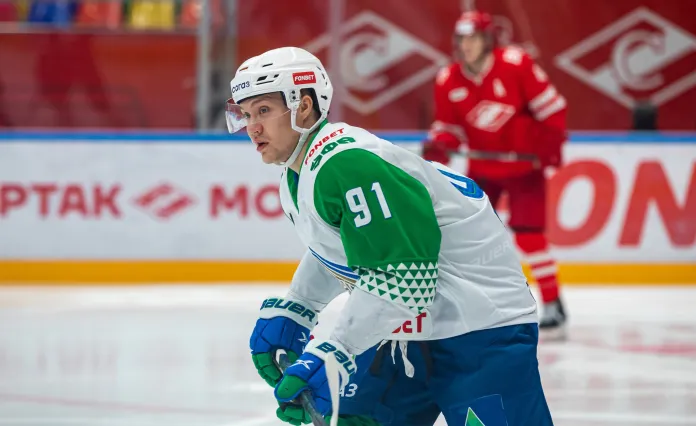 Шайба Дроздова вошла в десятку лучших голов 8-й недели КХЛ