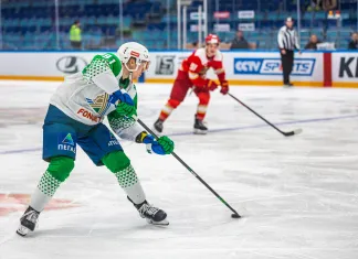 Иван Дроздов вышел на второе место в КХЛ по победным голам