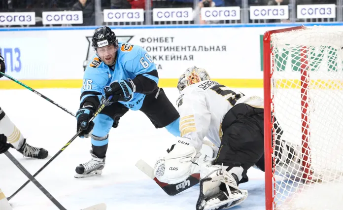 Форвард минского «Динамо» провел юбилейный матч в КХЛ
