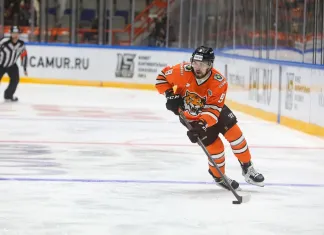 21-летний белорусский форвард забросил дебютную шайбу в КХЛ