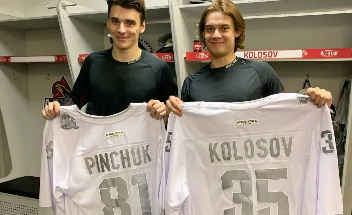 Колосов и Пинчук дебютировали в Матче Звезд КХЛ, «Неман» закрепился на втором месте - всё за вчера