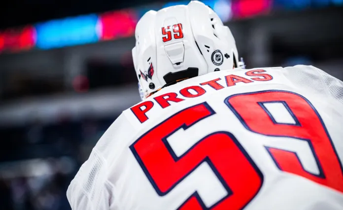 Алексей Протас рассказал, почему играет под 59-м номером в «Вашингтоне»