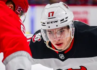 Егор Шарангович достиг юбилейной отметки в НХЛ