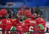 Хет-трик Николая Лукашенко помог команде Президента Беларуси обыграть хоккеистов Могилёвской области