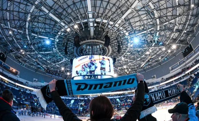 Стал известен соперник минского «Динамо» по первому раунду плей-офф КХЛ
