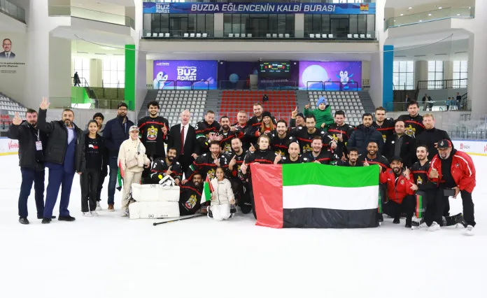 Сборная ОАЭ с тремя белорусами в составе вышла в дивизион IIA чемпионата мира