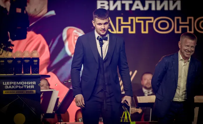 Виталий Антонович — самый полезный игрок сезона-2022/23 высшей лиги