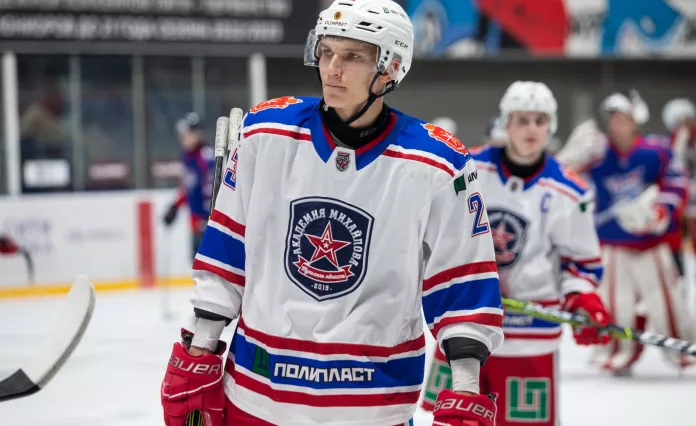 20-летний белорусский форвард стал хоккеистом «Гомеля»