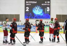 Победная раздевалка юниорской сборной Беларуси после победы в финале Кубка Цыплакова