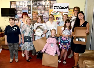 ХК «Гомель» принял участие в акции «Соберём портфель вместе»