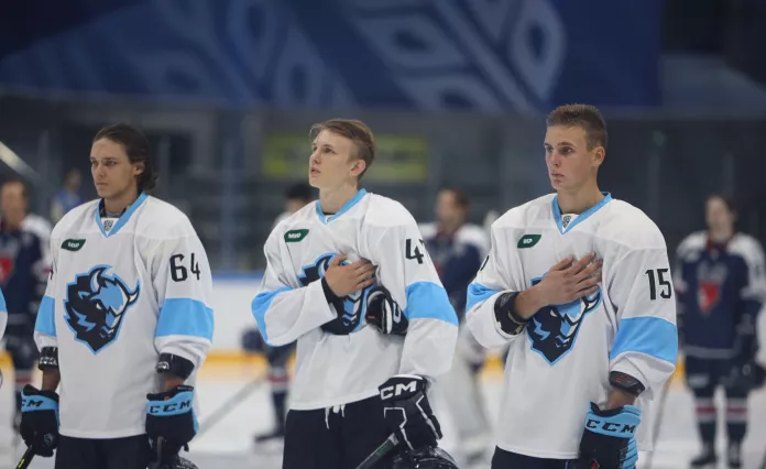 20-летний белорусский форвард забросил первый гол в КХЛ