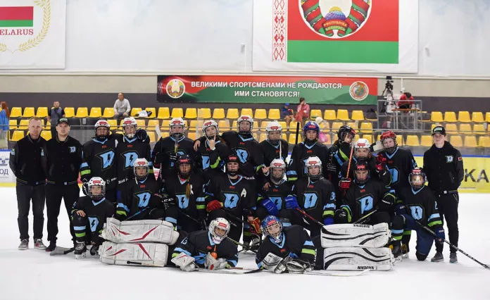 Девушки из «Динамо-Джуниверс» провели дебютный матче юношеского первенства Беларуси