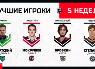 Лучшим новичком 5-й недели ВХЛ стал белорусский хоккеист