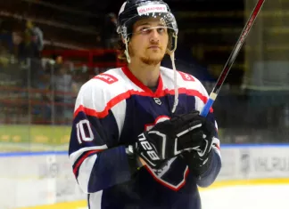 Михаил Ковалёв набрал два результативных балла в матче чемпионата ВХЛ
